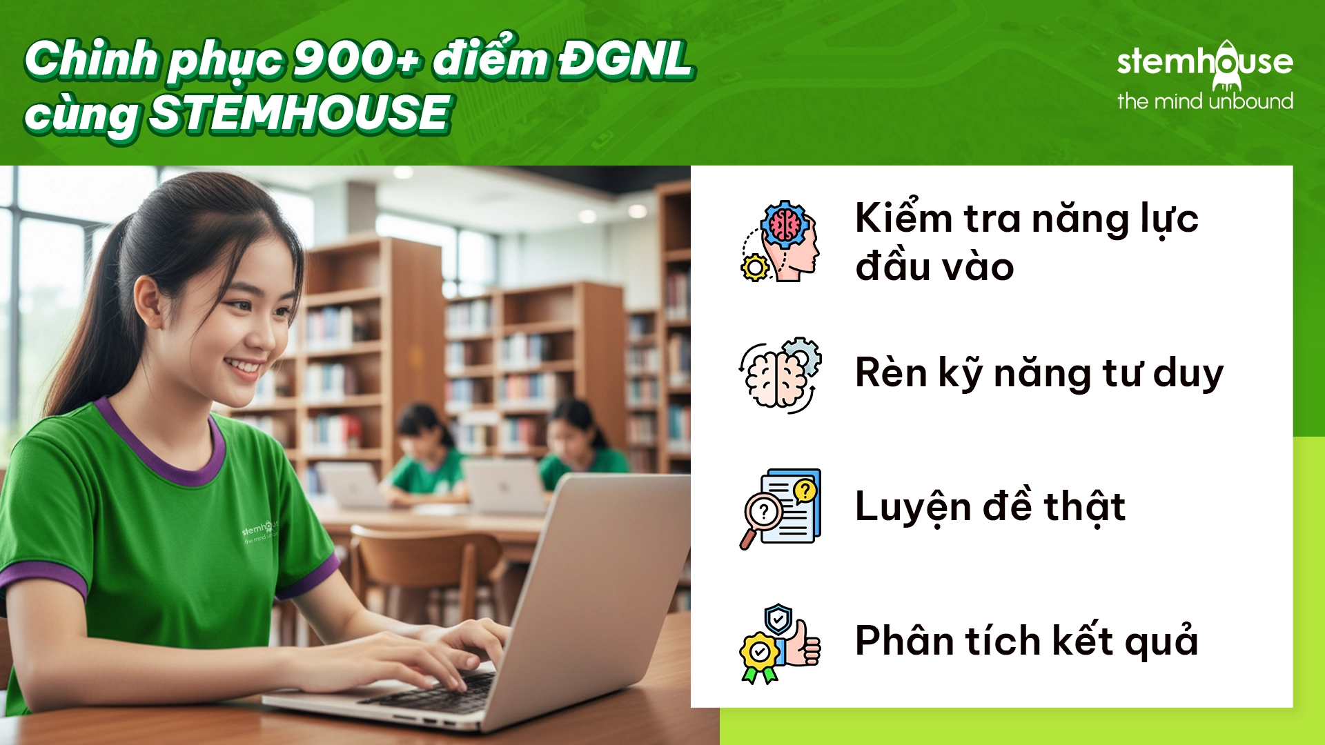 🎯 Lộ trình thông minh để đạt 900+ điểm ĐGNL 2025